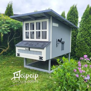 Vistu māja Kompaktā CipCip – piemērota līdz 12 vistām, Latvijā ražota