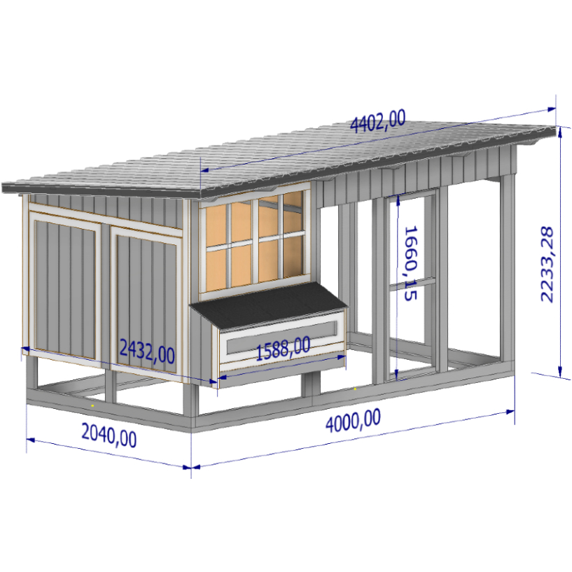 CipCip "Standarta" Vistu Māja (5-15) putniem. - Image 14